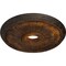 Ekena Millwork Berkshire Ceiling Medallion (Fits Canopies up to 6 3/8"), 20 1/8"OD x 3 7/8"ID x 1 7/8"P, Rust CM20BE1RUS - alternate 4